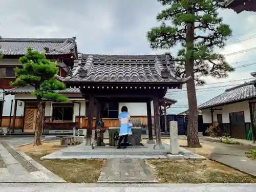 普門寺の手水