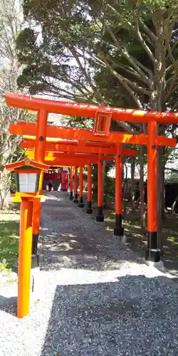 湯倉神社の鳥居