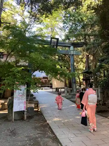 平塚八幡宮の鳥居