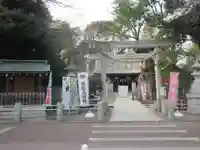 新田神社の鳥居