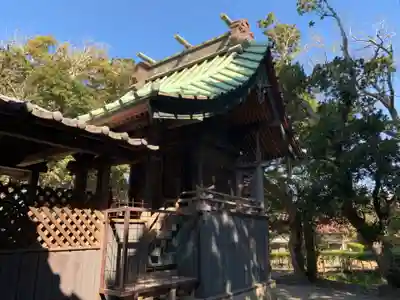 諏訪神社の本殿・本堂