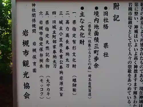 岩槻久伊豆神社の歴史