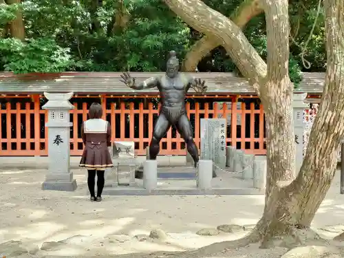 住吉神社の像