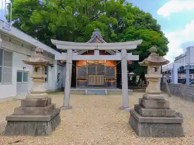 熊野社(大永寺町)の鳥居