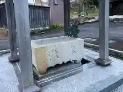 北野神社（余呉町文室）の手水