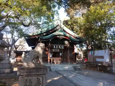 闇之森八幡社の本殿・本堂