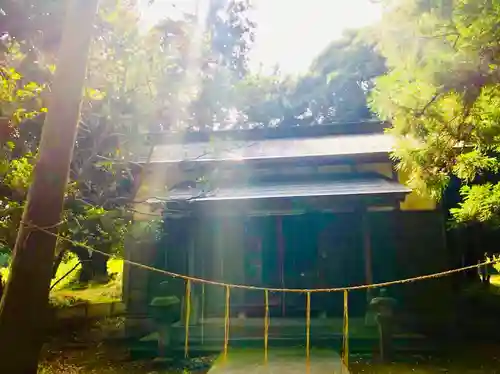 火皇子神社の本殿・本堂
