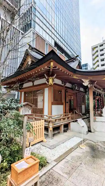 福徳神社(芽吹稲荷)の本殿・本堂