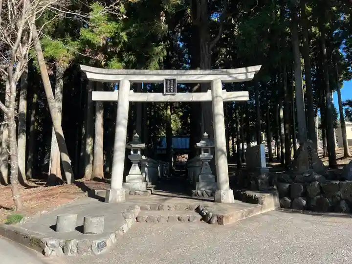 山宮浅間神社の鳥居