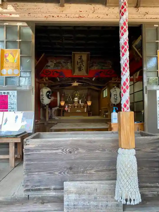 千代ケ岡八幡宮の本殿・本堂