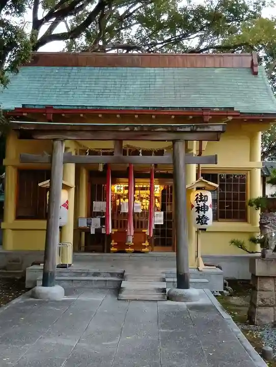 刺田比古神社の鳥居