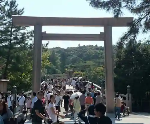 伊勢神宮外宮（豊受大神宮）の鳥居