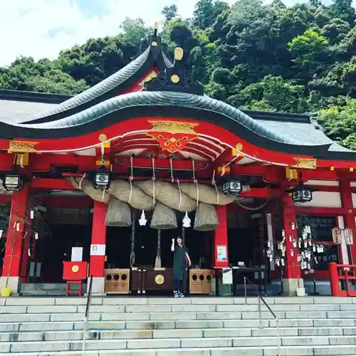 太皷谷稲成神社の本殿