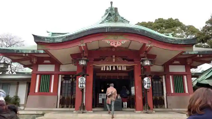 品川神社の本殿・本堂