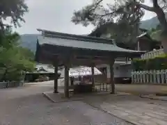 函館八幡宮の手水