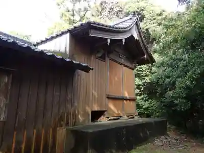 阿麻氐留神社の本殿・本堂