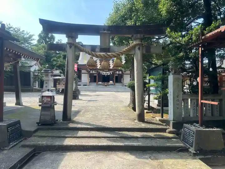 姉倉比賣神社の鳥居