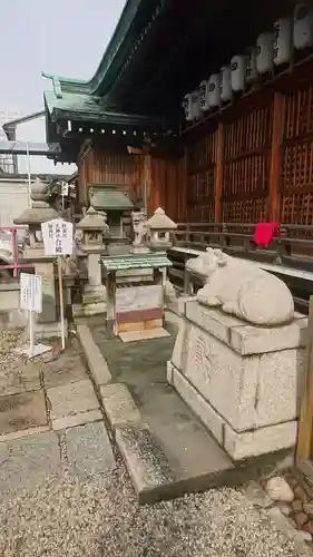 素盞男神社の狛犬