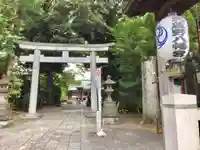 武蔵野八幡宮の鳥居