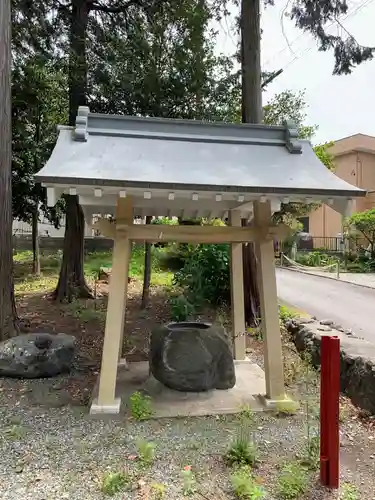 八幡宮の手水