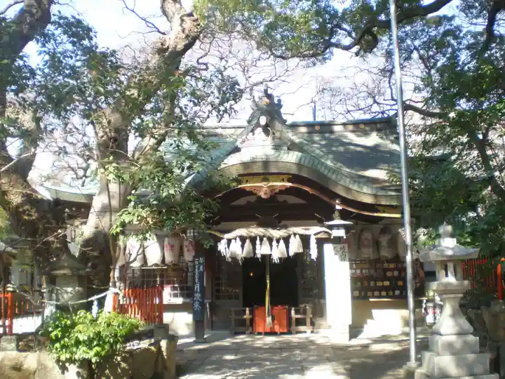 松原神社の本殿・本堂