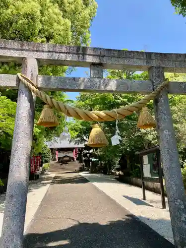 諏訪神社の鳥居