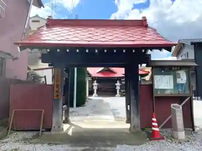 覺照寺の山門・神門