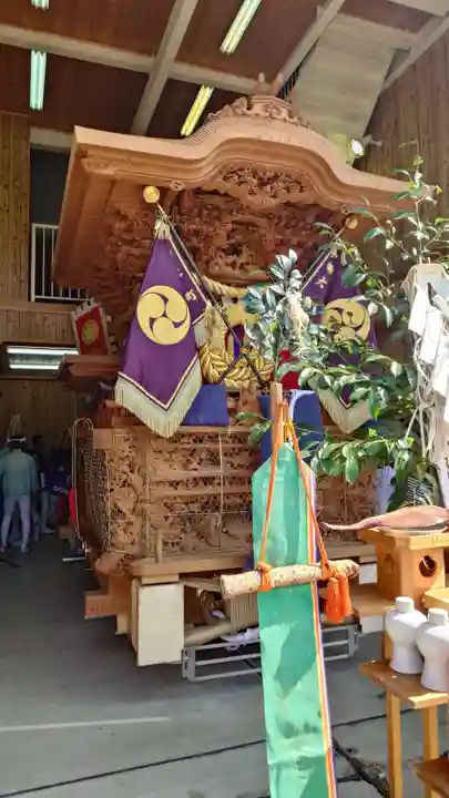 夜疑神社のお祭り