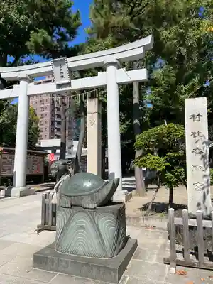亀有香取神社の鳥居