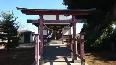 東雷神社の鳥居