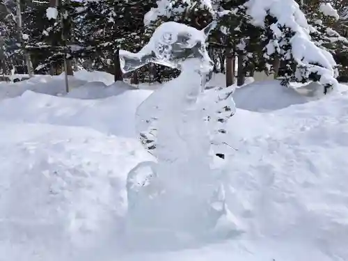 東川神社の芸術