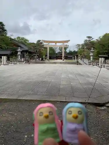 長野縣護國神社の鳥居