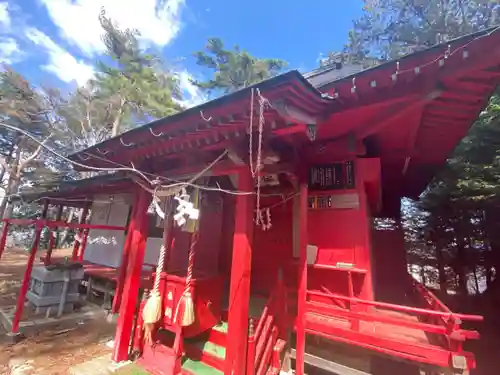大更八坂神社の本殿・本堂