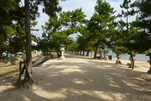 清盛神社の周辺