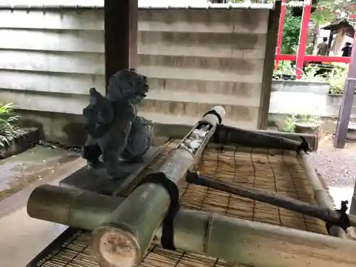居木神社の手水舎
