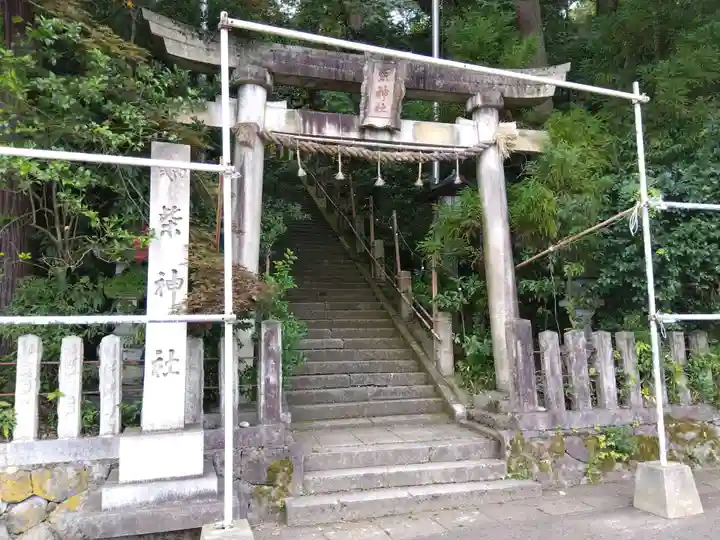 柴神社の鳥居