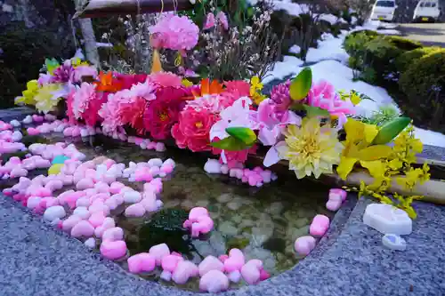 陽林寺の手水舎