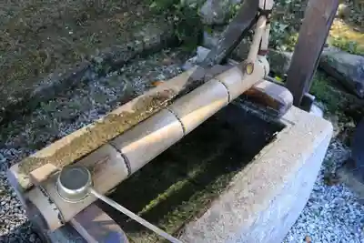 三春大神宮の手水舎