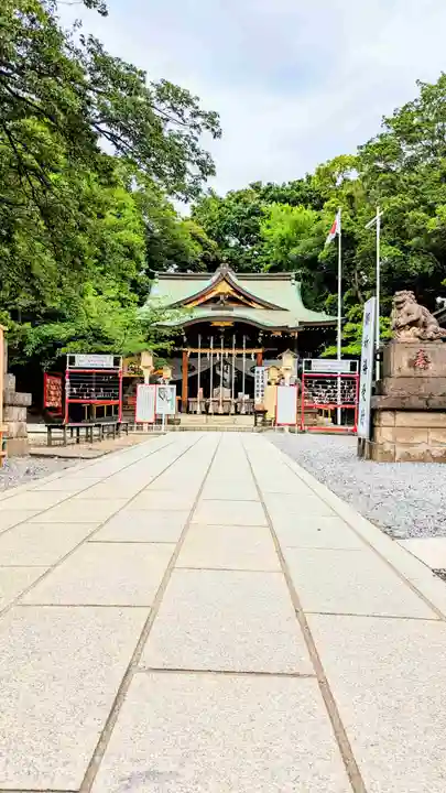 鎮守氷川神社の本殿・本堂