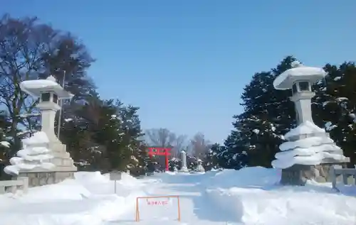 北海道護國神社の景色