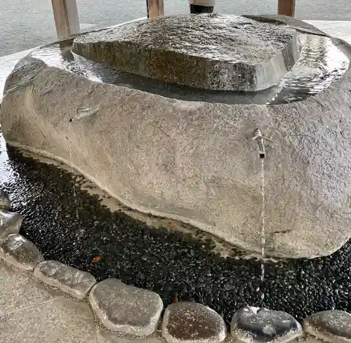 宗像大社の手水舎