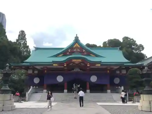日枝神社の本殿・本堂