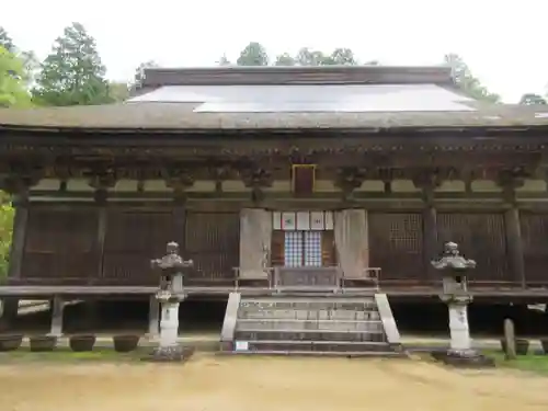 善水寺の本殿・本堂