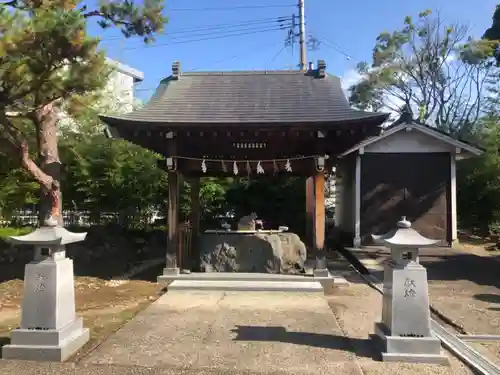 於保多神社の手水舎
