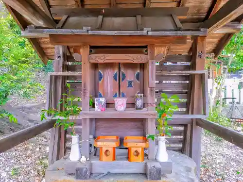 山口八幡社の末社