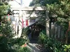 産湯稲荷神社の鳥居