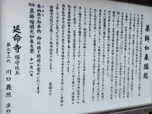 青林山　延命寺の歴史