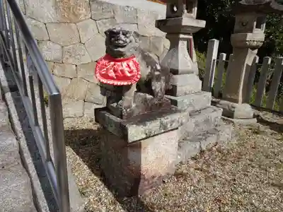 平群神社の狛犬