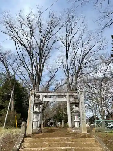 沓掛香取神社の鳥居