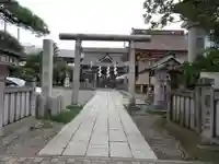 今泉八坂神社の鳥居